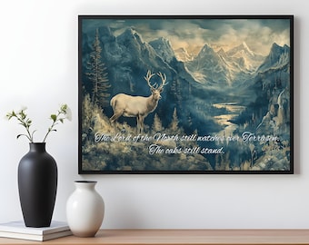 Terrasen Print: Throne of Glass Bookish Wall Art (Digital Download)