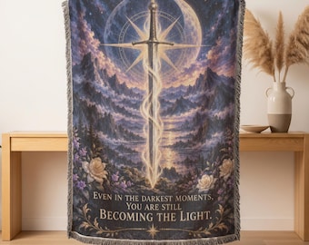 Ataraxia geweven deken: ACOTAR Nesta zwaard fantasie plaid, cadeau voor boekenliefhebbers