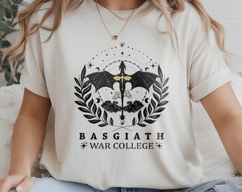 Camiseta de Fourth Wing inspirada en la serie de libros de fantasía Dragon Rider