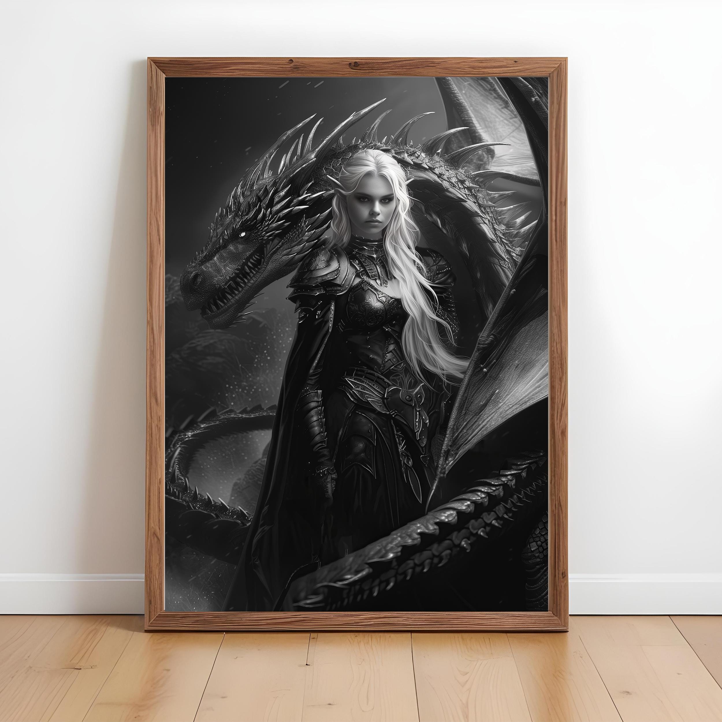 Aelin Throne of Glass Digital Wall Art, Fantasy Book Art Print, Instant Download, Throne of Glass Decor, Booktok, ACOTAR Digital