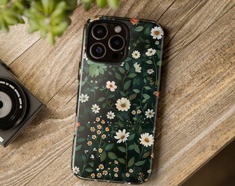 Botanical Phone Case: Floral Pattern Cover, Nature Lover Gift