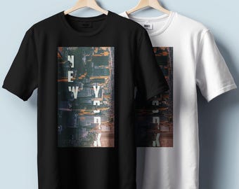 New York City Skyline T-Shirt – Cityspace Graphic | Unisex Heavy Cotton
