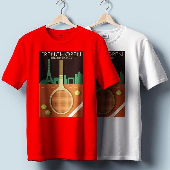 ROLAND GARROS レッドクレー Tシャツ Lサイズ Men's Roland-Garros