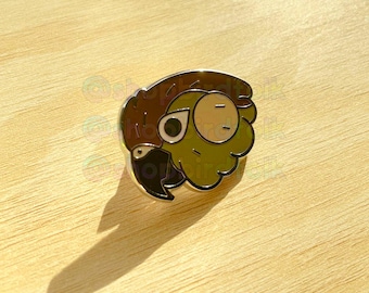 Green Cheek Conure Enamel Pin | Cute Green Cheek Gifts, Kawaii Conure Pin, Pet Bird Gift, Birb Merch