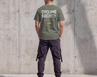 PALMan Cycling Oversized Shirt. Road Bike Society Shirt. Road Bike Shirt. Cyclist Gift. Mountain Biker Gift. Cycling Gift. Bike Gift.