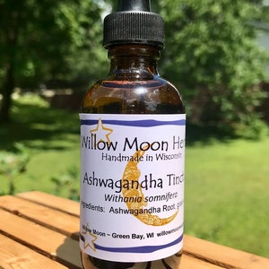 Ashwagandha Tincture (withania somnifera)   premium quality tincture, liquid herbal extract