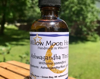 Ashwagandha Tincture (withania somnifera)   premium quality tincture, liquid herbal extract