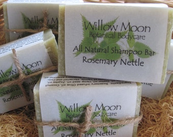 Rosemary Nettle Shampoo Bar, conditioning, strengthens