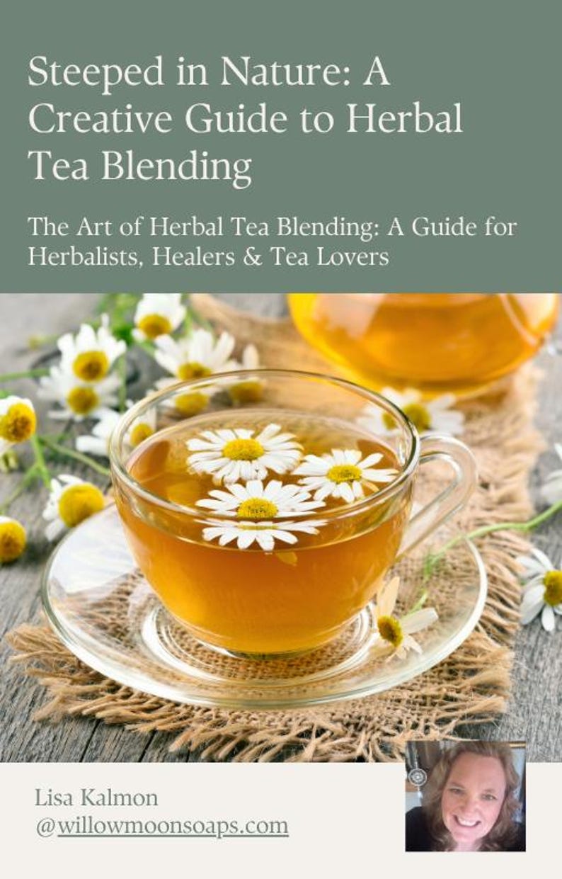 The Art of Herbal Tea Blending, Printable Herbal Guide for Tea Lovers ...