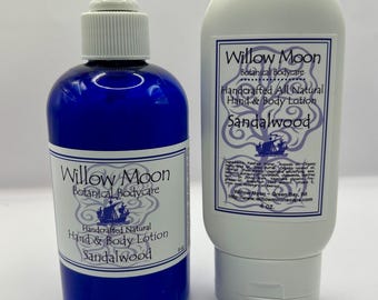 Natural Shea butter Hand and Body Lotion Sandalwood