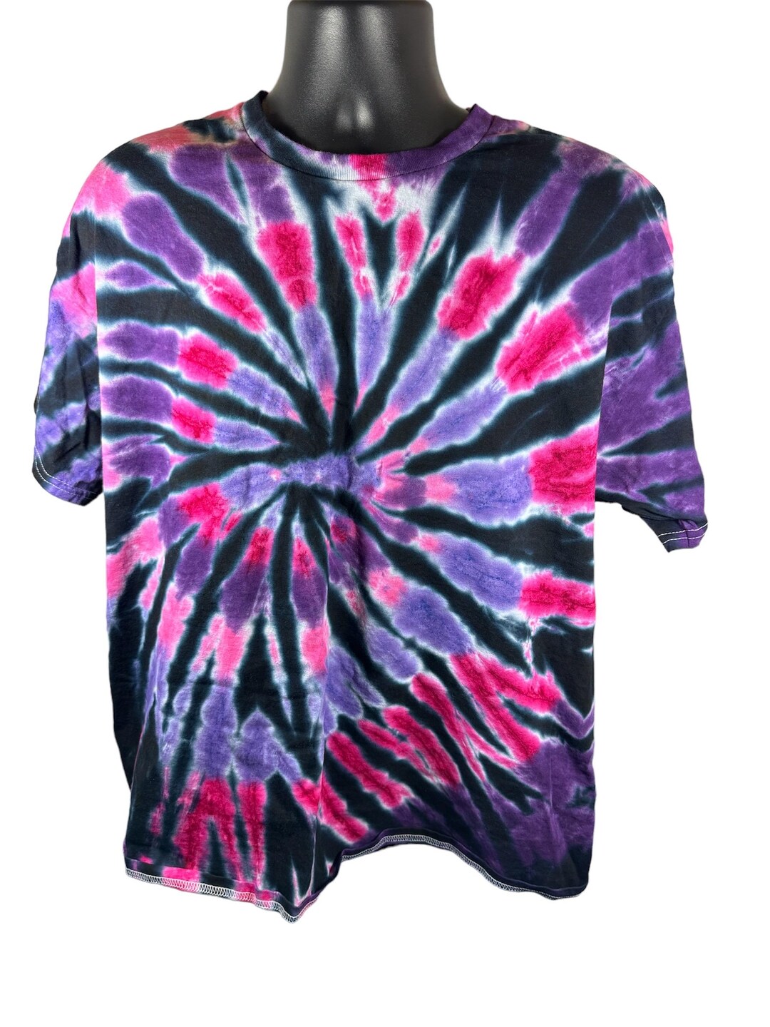 Purple and Pink Spiral Tie Dye - Etsy