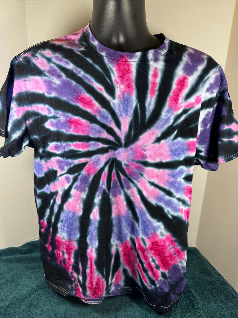 Purple and Pink Spiral Tie Dye - Etsy