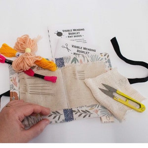 Reizende reparatieset, startersreparatieset, moderne zichtbare reparatieset, met de hand stoppen, naaisetbenodigdheden gereedschapsset, reparatiepatchkit