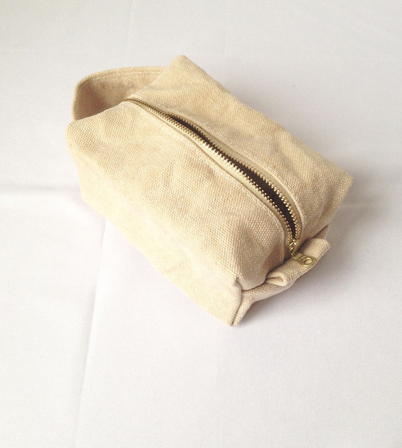 Toiletry Bag Waxed. Waxed Canvas Dopp Kit. Womens Toiletry Bag Etsy