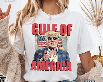 Golf von Amerika Shirt, politsche Grafik der USA, Trumpf MAGA, Unisex Republikaner-konservatives Geschenk, Trumpf-Anhänger, USA-Flaggengrafik