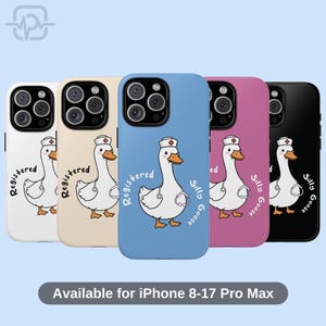 Registered-Silly-Goose-Nurse-Phone-Case-Funny-Goose-Design-Quirky-Animal-Gift-Registered-Nurse-Nurse-Appreciation-Gift-for-Nurse-Nurse