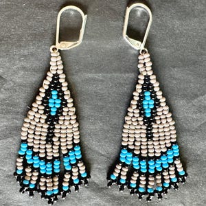 Beaded Dangle Earrings