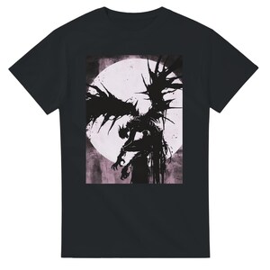 T-shirt Ryuk Shinigami – T-shirt à motif Death Note | T-shirt noir unisexe épais