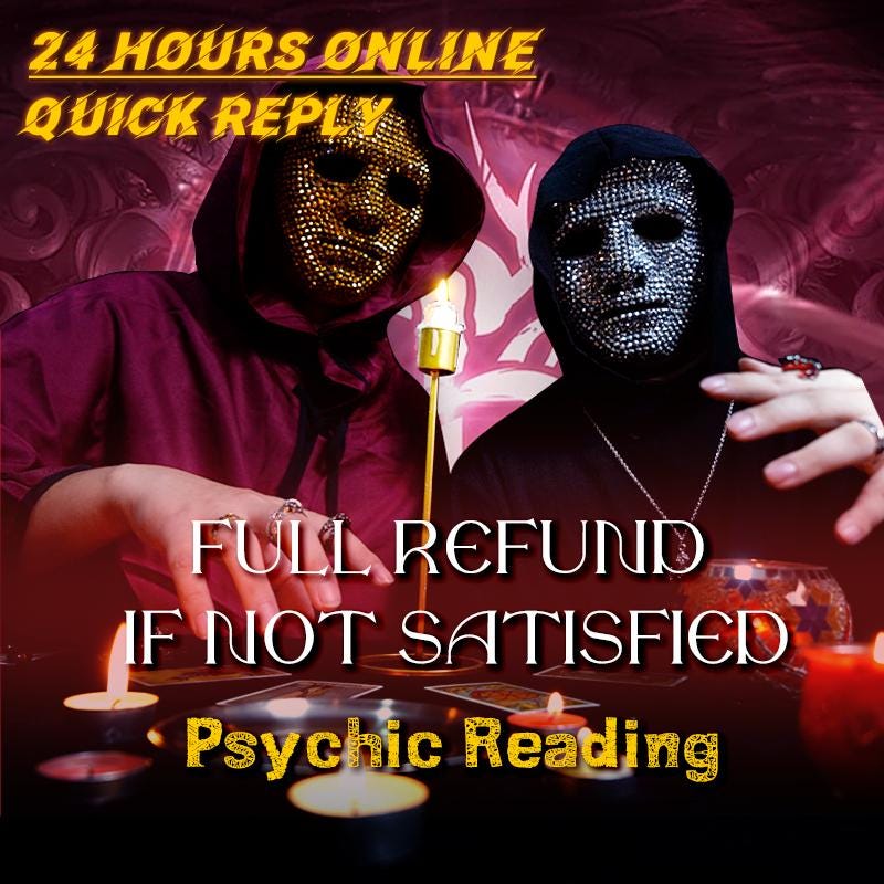 Psychic fast reading| Quick Reply |One or more questions| same hour| Love, career, wealth relationship reading| Full refund if not satisfied