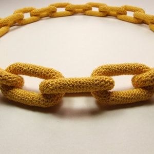 Chain Crochet Jewellery Pattern - Necklace Amigurumi