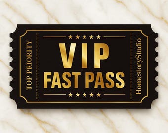 Fast Pass – Rush Order Upgrade for Custom Portrait