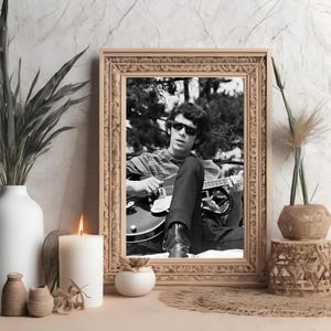 Stampa fotografica vintage di Lou Reed / Arte murale delle leggende del rock / Poster di musica classica di tutti i tempi / Regalo per gli amanti della musica