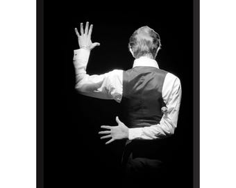 David Bowie Vintage Photo Print: Music Legend Wall Art