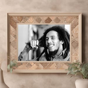 Impression photo vintage Bob Marley | Art mural légendes du rock | Affiche de musique classique de tous les temps | Cadeau pour les mélomanes