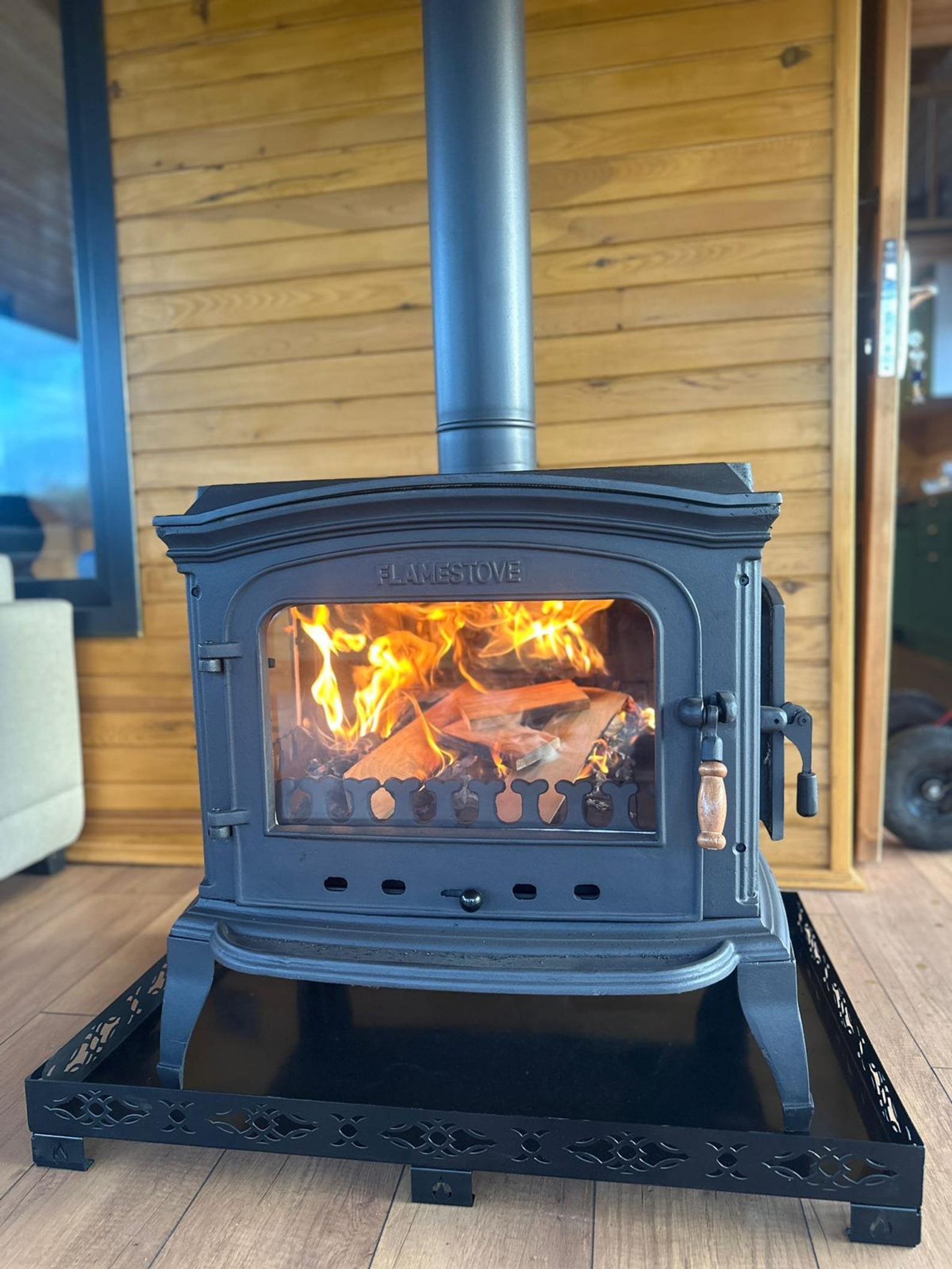 Cast Iron Wood Burning Stove, Fireplace - Etsy