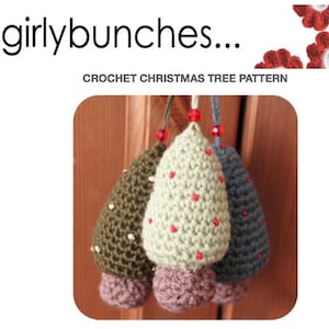 Girlybunches - Crochet Christmas Tree PDF Pattern - As Featured in Simply Crochet Magazine