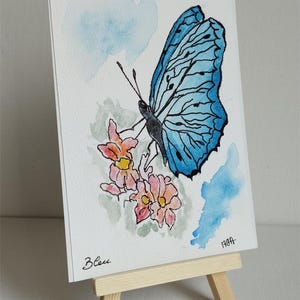cartes postales uniques- animaux et nature- oiseaux girafe papillon