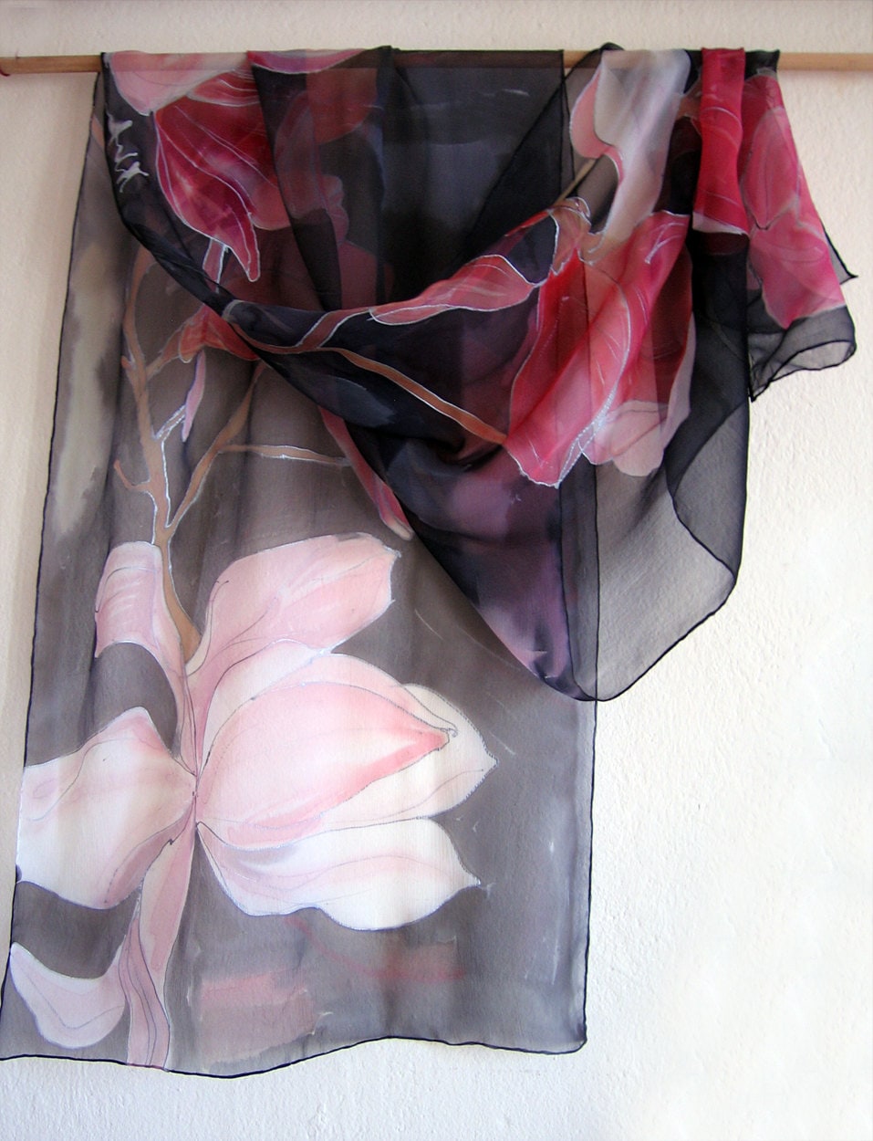 Scarf Louis Vuitton Pink in Cotton - 33135686