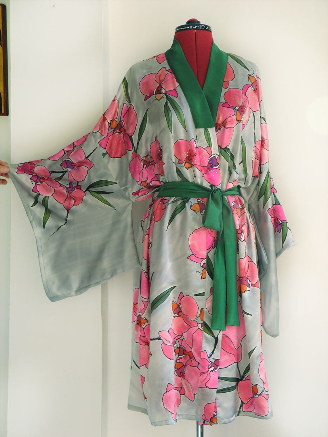 Orchid Boho Kimono Robe main image 0