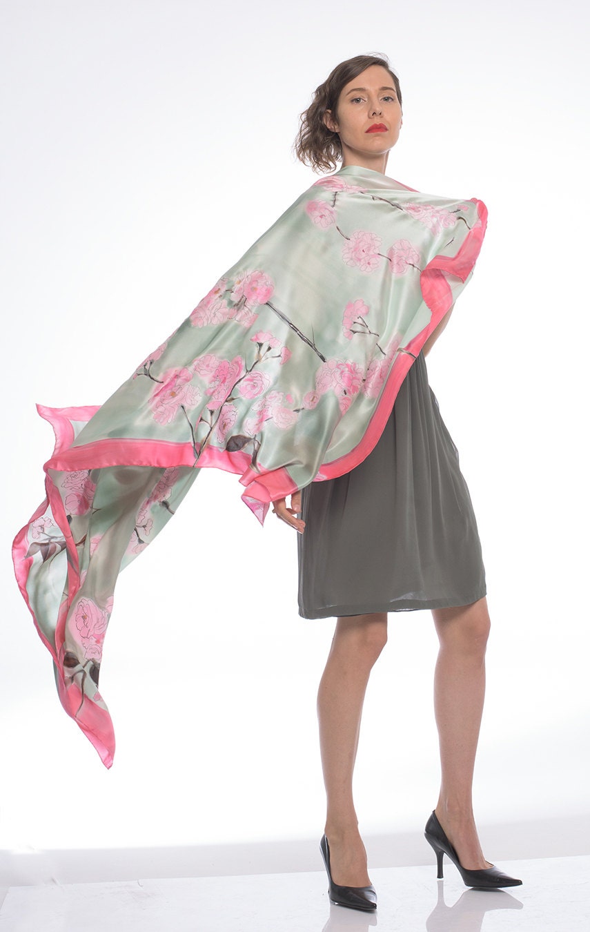 shawl satin silk