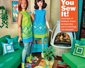 Junior Designer MOD Cut and Sew Mini Dress