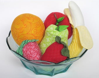 Fun Play Fruit - Cotton Pretend Food