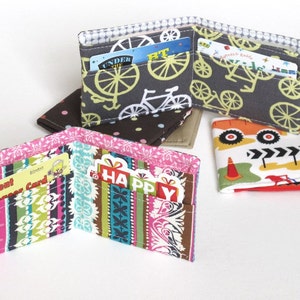 Quick Little Wallet IMMEDIATE DOWNLOAD a PDF sewing pattern free shipping image 1