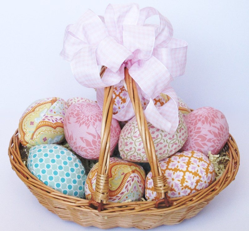 Simple Easter Eggs Sewing Pattern - Etsy