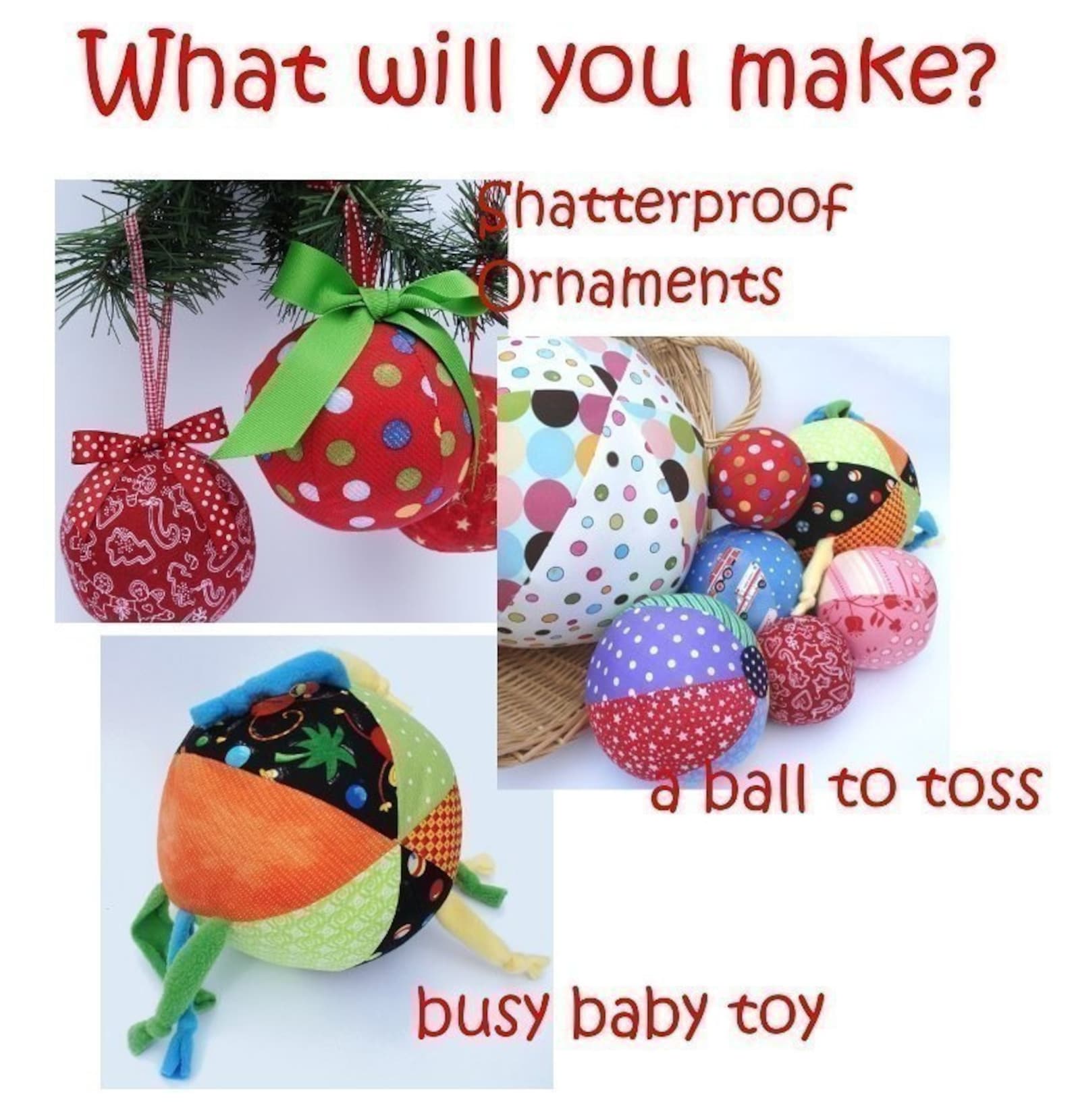 DIY Ornament Pattern a Pdf Sewing Pattern Free Shipping Etsy Australia