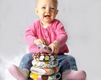 Ring Stacker Soft Toy, immediate download of pdf sewing pattern - free shipping