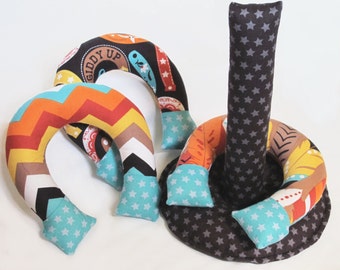 Indoor Horseshoes, instant download digital sewing pattern