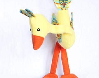 Bird Marionette Puppet - immediate download PDF SEWING PATTERN