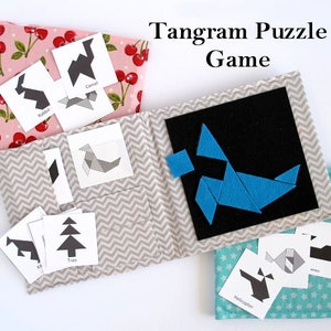 Tangram Puzzle Game - Sewing Pattern