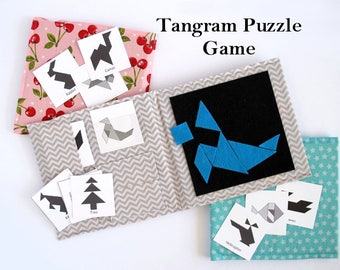 Tangram Puzzle Game - Sewing Pattern
