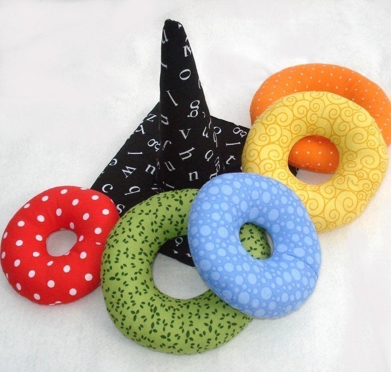 Ring Stacker Soft Toy, immediate download of pdf sewing pattern free shipping image 3