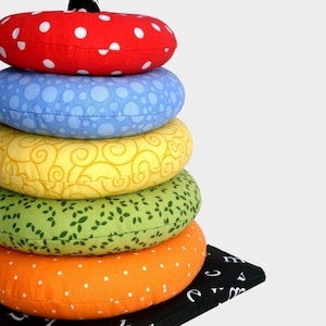 Ring Stacker Soft Toy, immediate download of pdf sewing pattern - free shipping