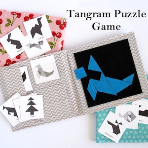 Tangram Puzzle Game - Sewing Pattern