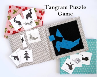 Tangram Puzzle Game - Sewing Pattern