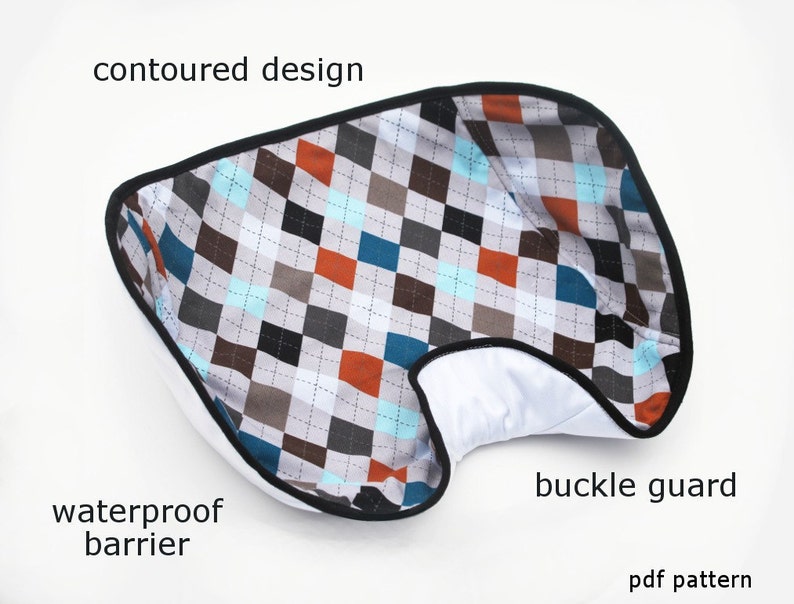 Waterproof Car Seat Pad immediate download of pdf sewing pattern image 2