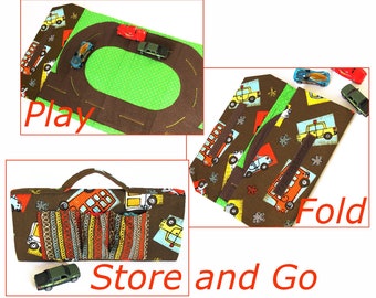 Toy Car Carrier and Play Mat  immediate download of PDF SEWING PATTERN